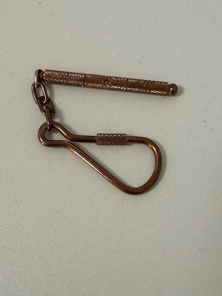 Vintage Copper Key Chain Mini Screwdrivers