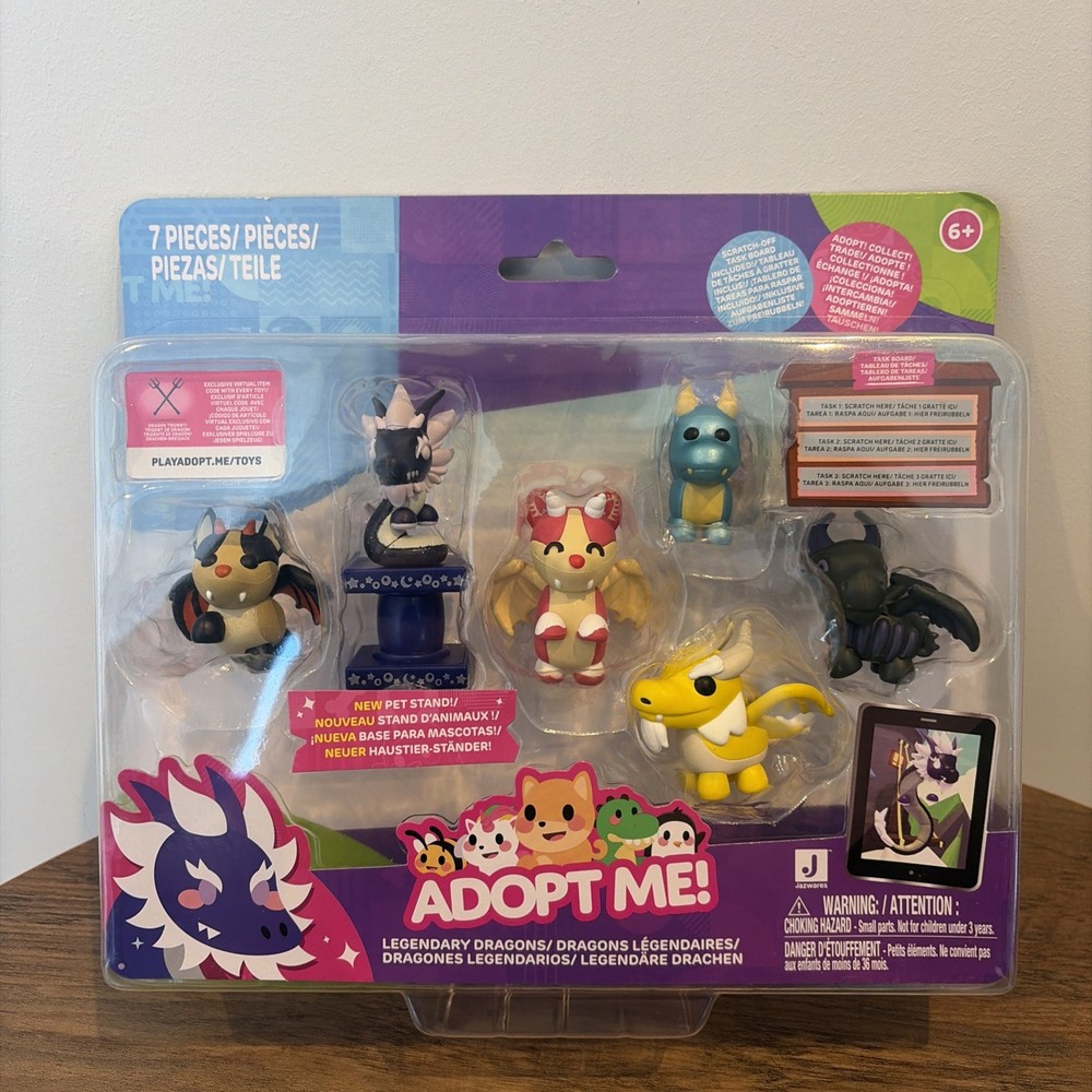 ADOPT ME ● Legendary Dragons 6 Figure Pack
