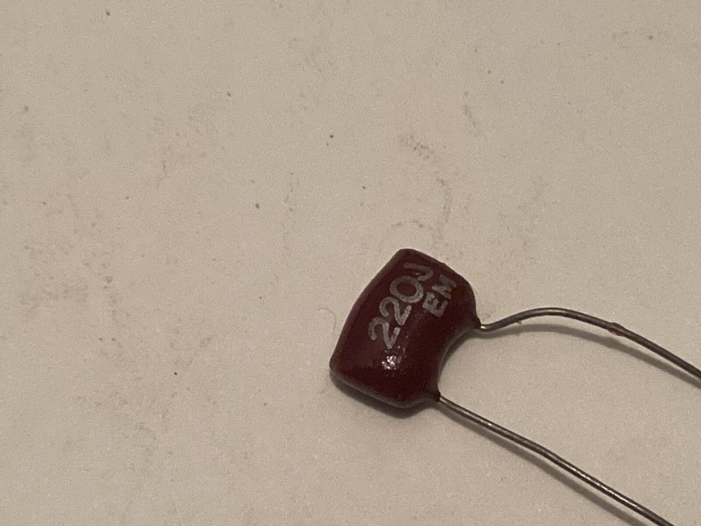 Vintage Assorted capacitors - 15oz