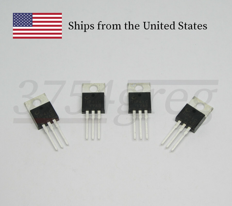 TIP41 NPN Power Transistor 4 Pack