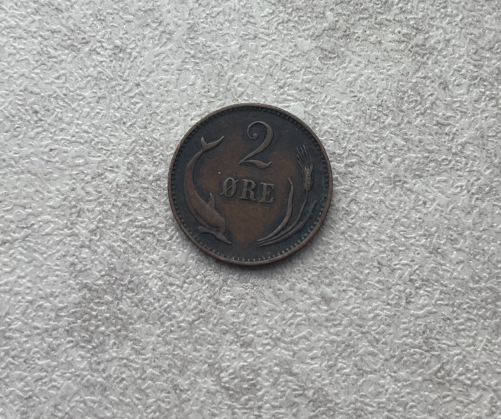 1897 Denmark 2 Ore L2