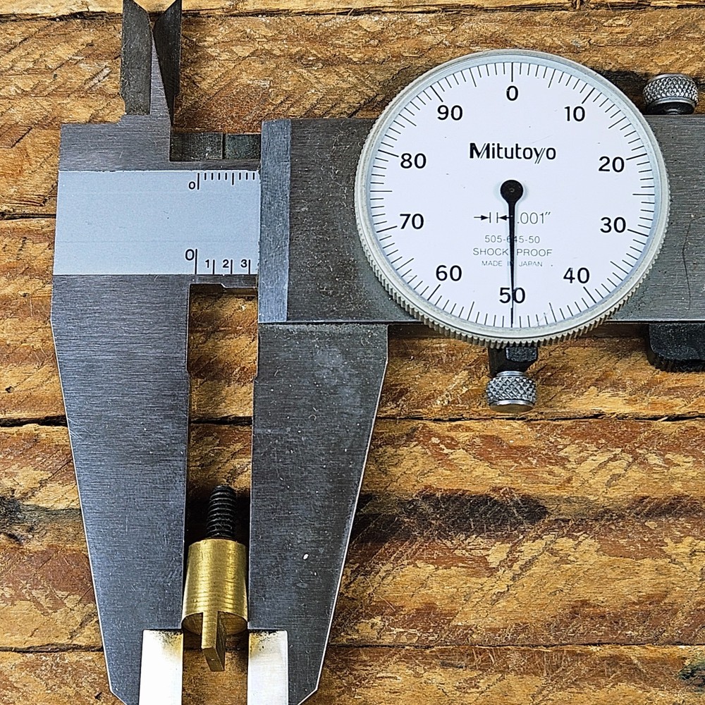 New .36 Cal Brass Breech Scraper Cleaner #8-32 Flintlock Percussion Muzzleloader