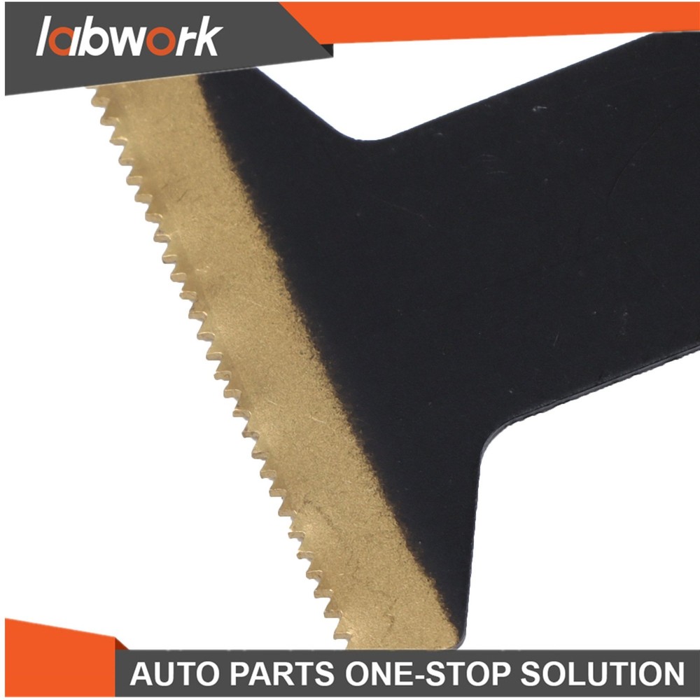 Labwork 110PCS 4 Type Universal Titanium Oscillating Saw Blades Multitool Blades