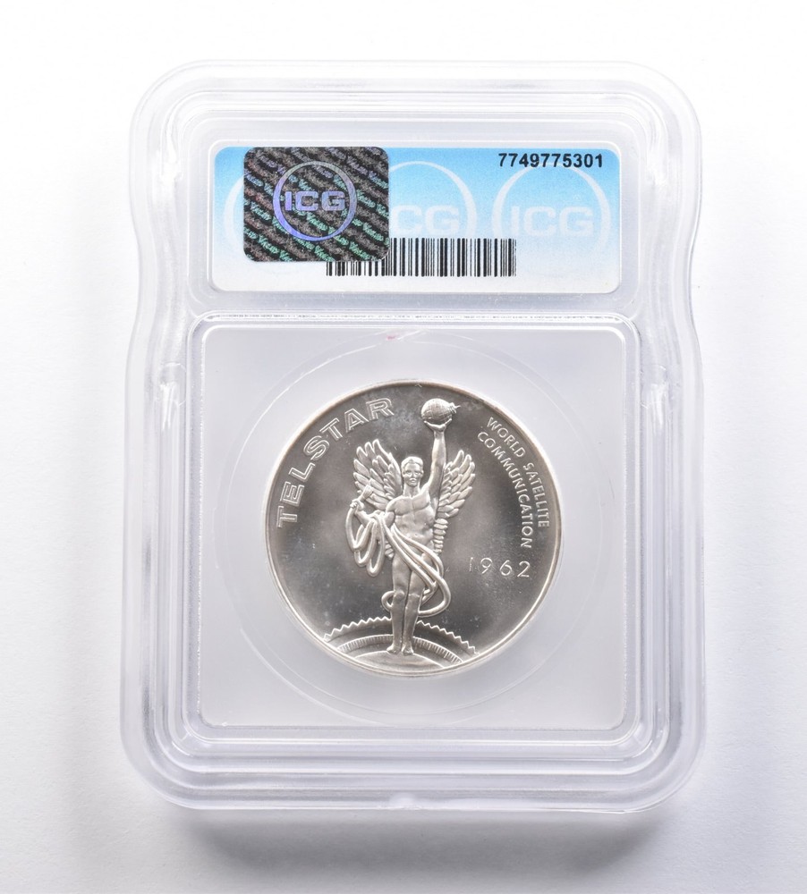 1962 So-Called Half Dollar Project Mercury MS68 ICG *7206