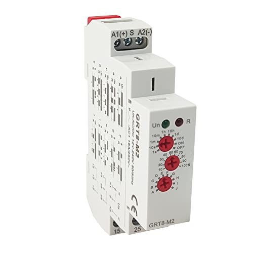 GRT8-M2 Multifunction Time Relay with 10 Function Choices 16A AC/DC12V-240V