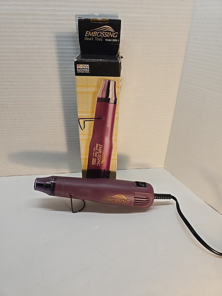 Marvy Uchida Embossing Heat Tool Model 2000 II Rubber Stamp Embossing