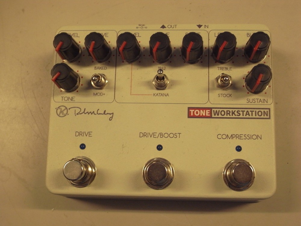 Keeley Tone Workstation Compressor Boost Overdrive Guitar Effects Pedal