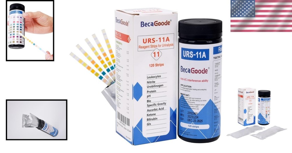 Rapid Strips 11 Parameters - UTI & Liver Function Kit