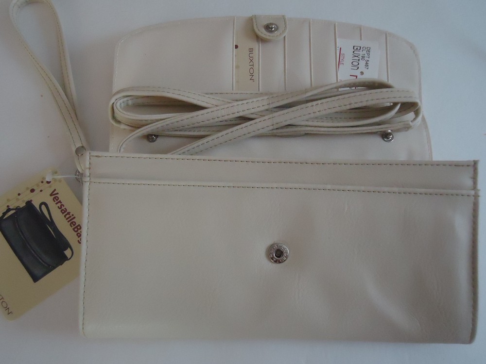 Buxton Atlantis Versatile Shoulder Strap Bag, Bone