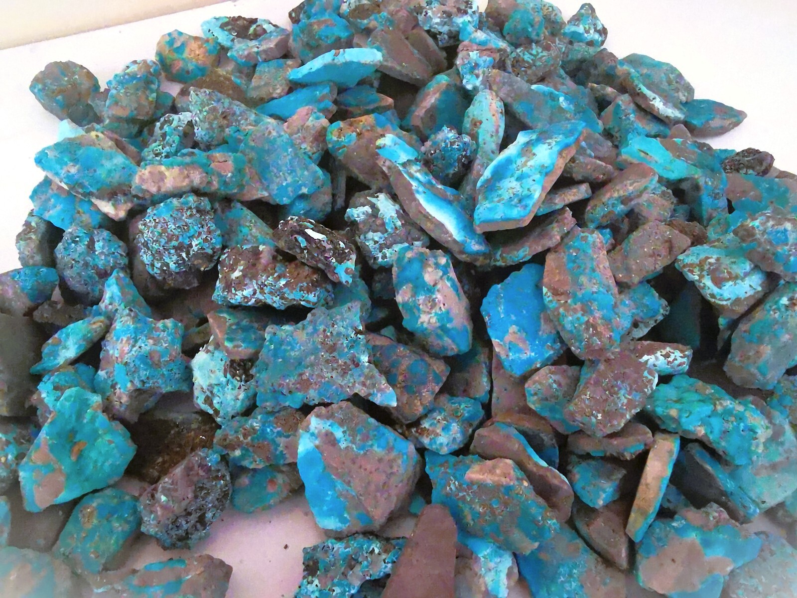 500 Carat Lots Natural Persian Turquoise & Pyrite Rough stone , No Treatments