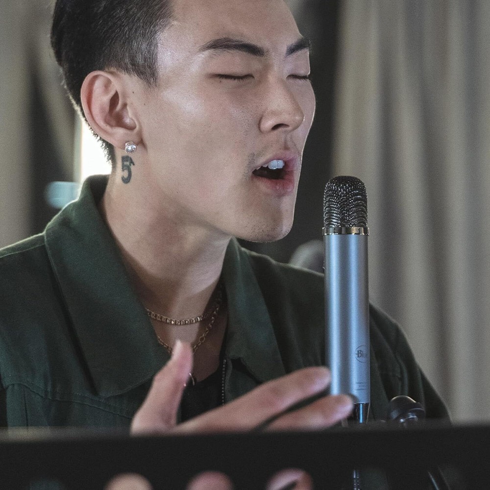 Logitech for Creators Blue Ember XLR Condensor Microphone for Studio, Podcast