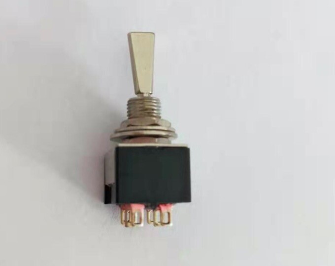 2pcs ON/ON/ON MiNi Toggle Switch Terminal Connection 3- Position DP3T for Effect