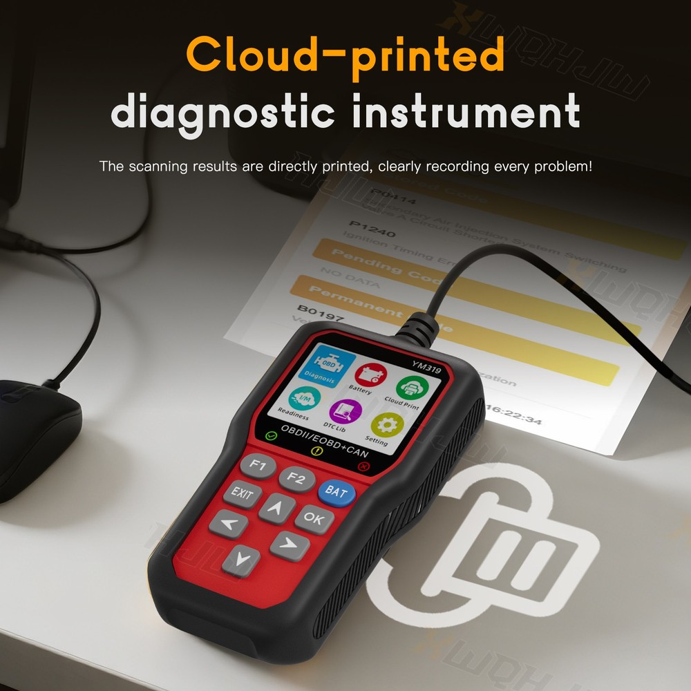 2025 Auto OBD2 Scanner Car Check Engine Fault Code Reader For Chevy Tahoe