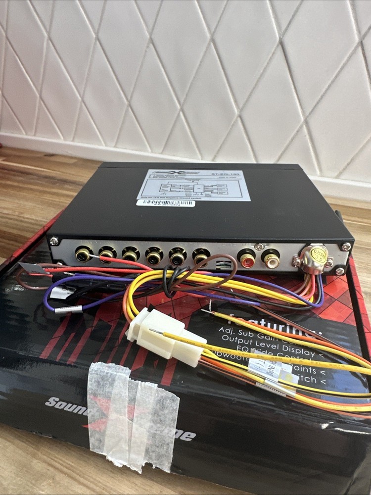 SoundXtreme ST-EQ180 7 Band Passive Graphic Equalizer