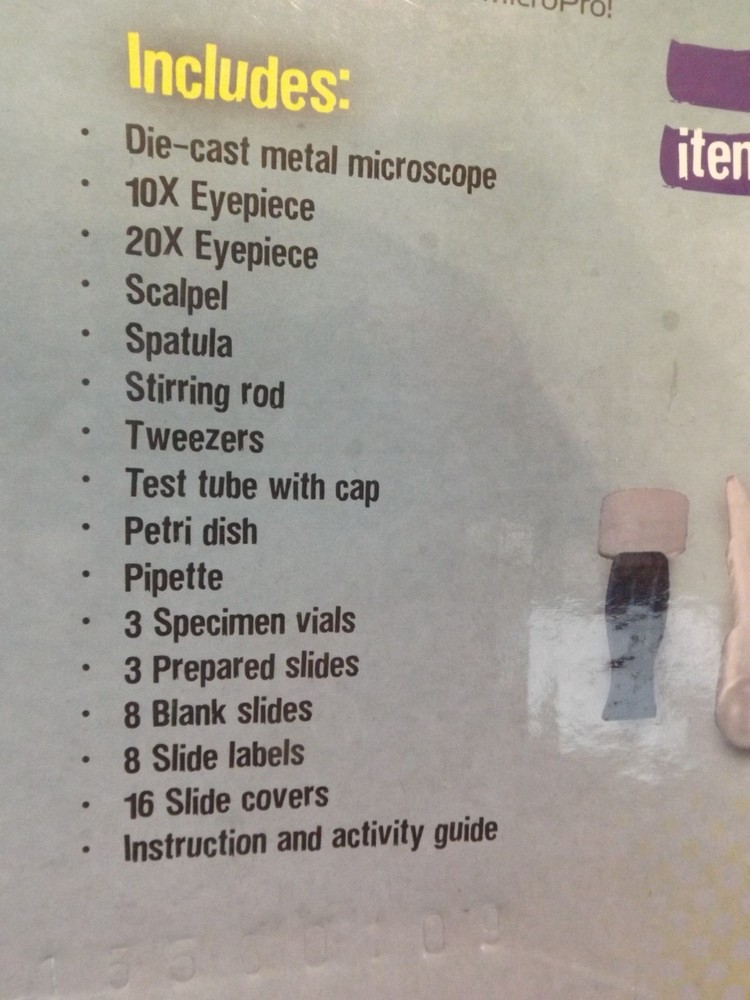 GeoSafari MicroPro 48 Piece Microscope Set - NIB