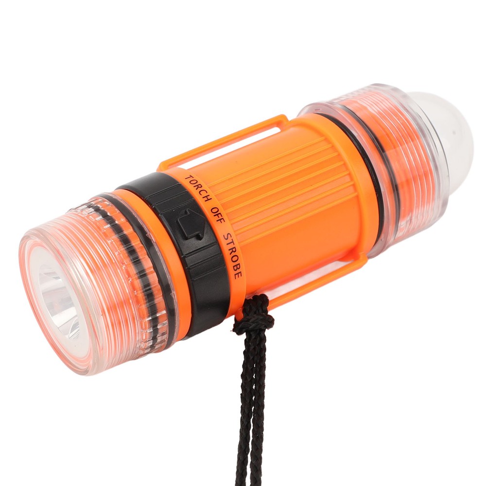 Waterproof Dive Strobe Flashlight High Brightness LED For Underwater Advent RAVV