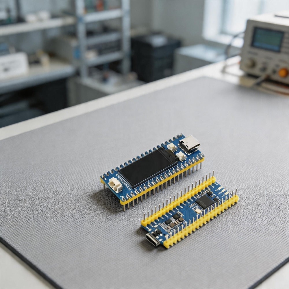 RP2350 Development Board with 0.96 inch IPS LCD and Dual Core Processing for Pi