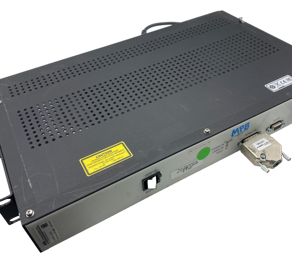 MPB COMMUNICATIONS 1RU-EBS-4010-AC-CA Erbium Broadband Source (EBS) C-band ASE