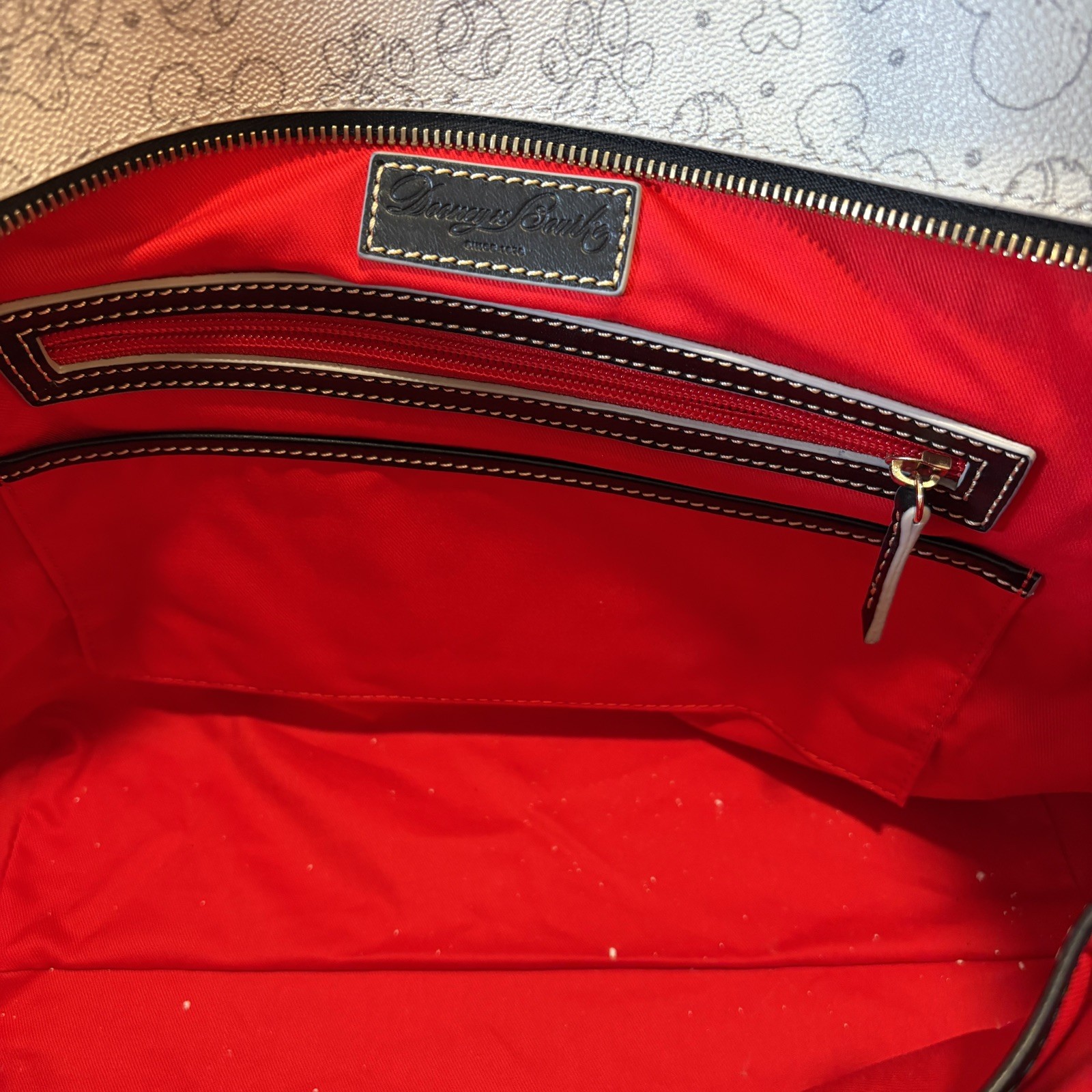 Dooney & and Bourke Disney Dogs Women's Leather Tote Bag NWT