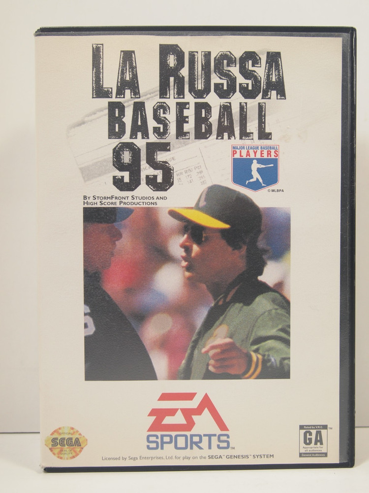 La Russa Baseball 95 Case (SEGA Genesis) Authentic BOX ONLY