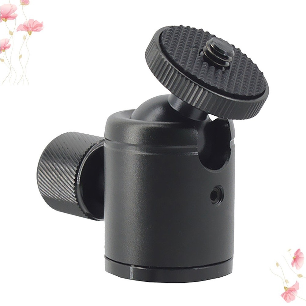 Compact Ball Head Camera Mount Adapter Flash Bracket Photography Light