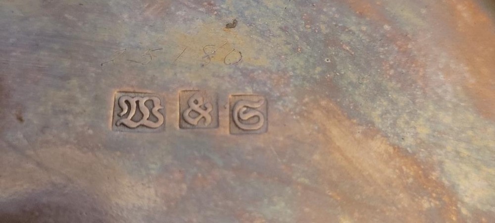 c1900 Antique E.G. Webster & Son Silverplate Repousse Water Pitcher