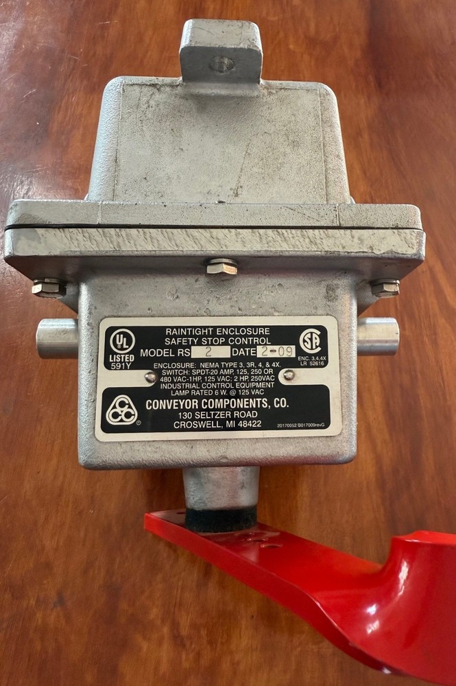 RS2 CONVEYOR COMPONENTS, CO. ENCLOSURE