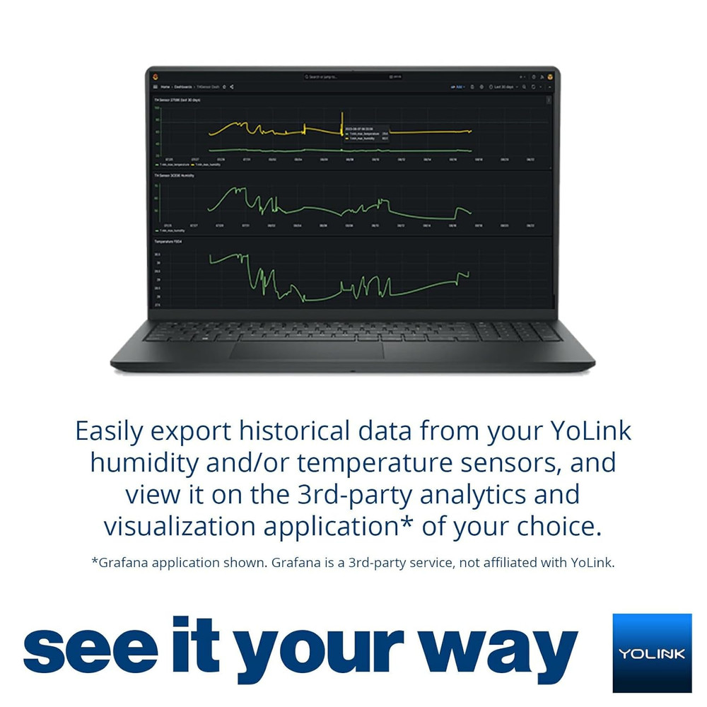 Smart X3 Version Outdoor Temperature Data Logger with Probe, Thermometer, 1/4 Mi