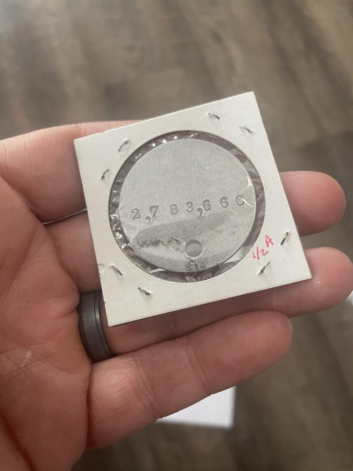 WW1 US Army Dog Tag 91st Division-france