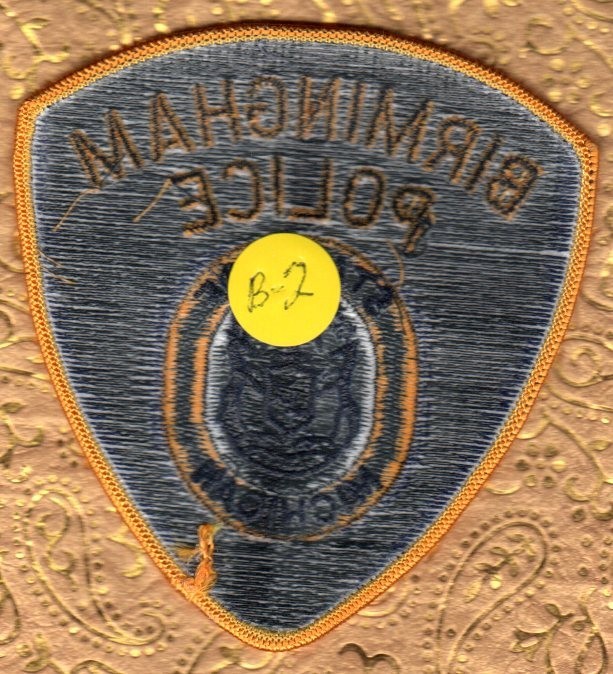 Birmingham Police Shoulder Patch ( B-2)