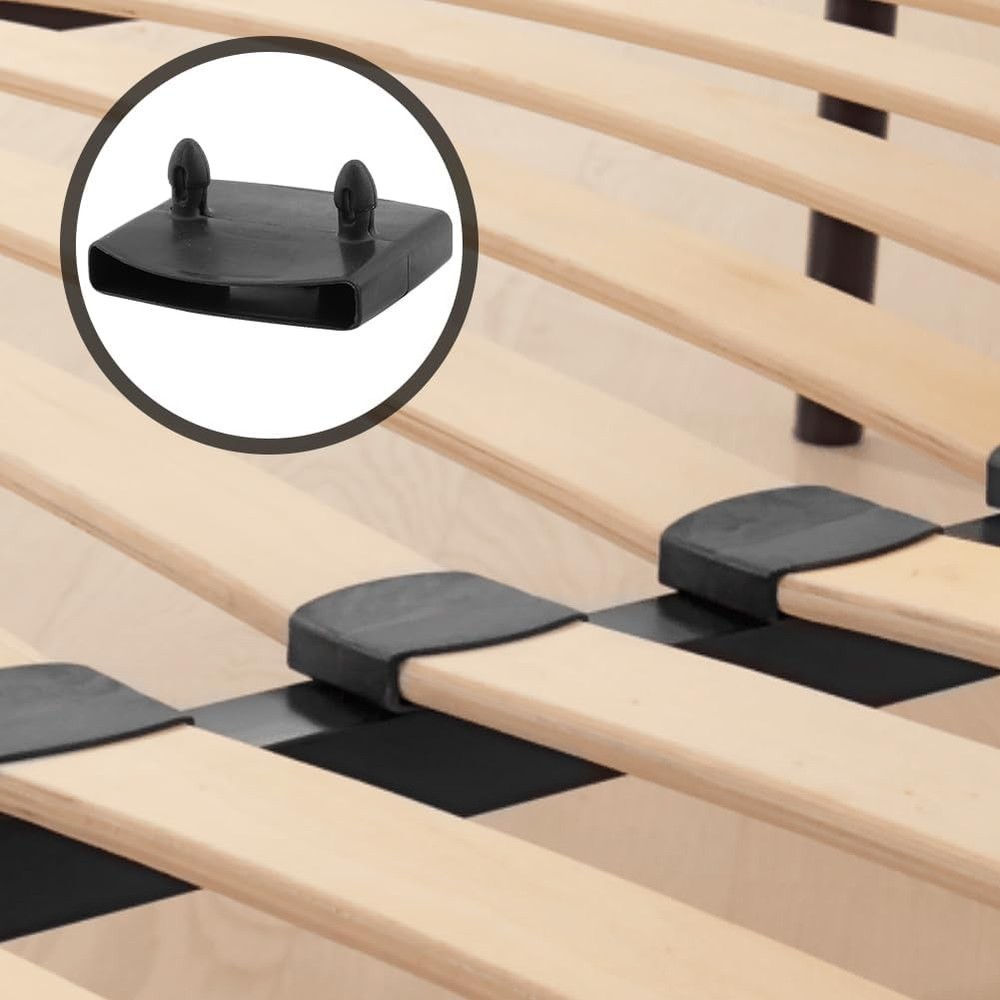 20Pcs 54x10mm Plastic Replacement Bed Slat Centre Caps Holders for...