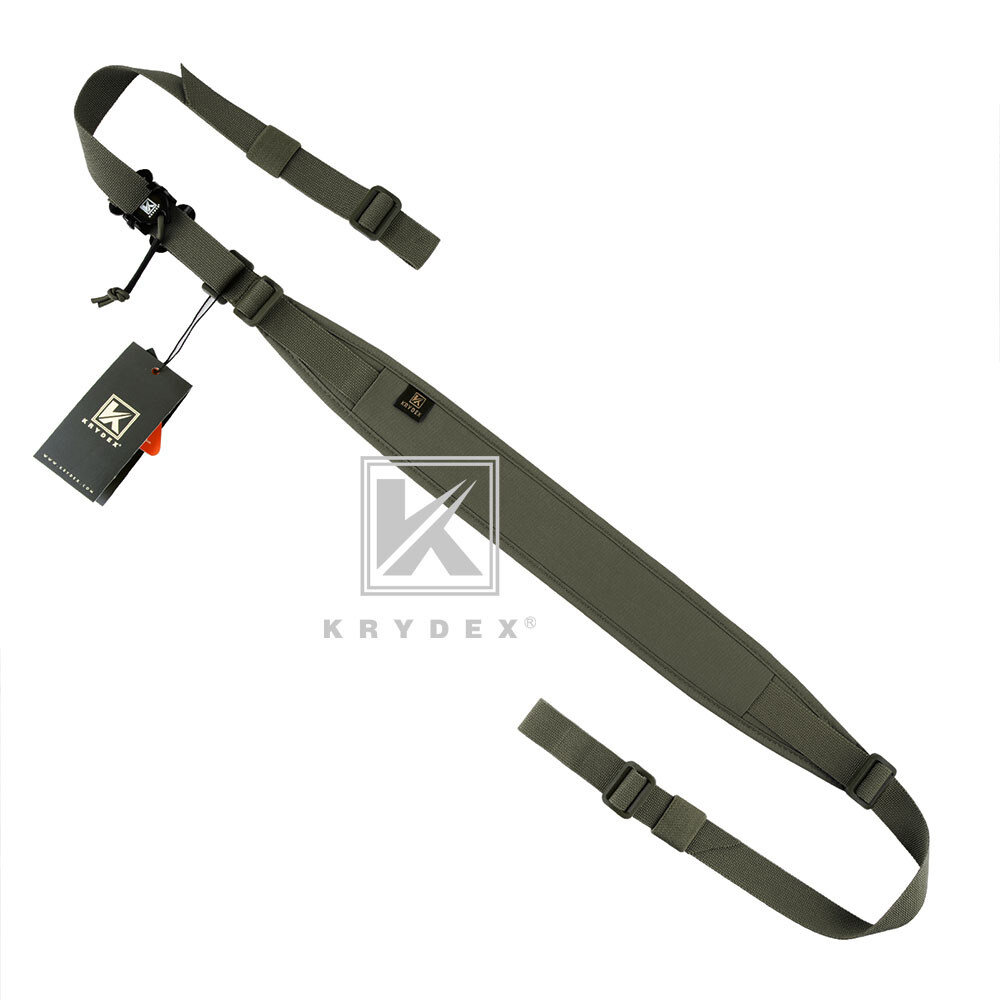 KRYDEX Tactical Sling Strap Modular Slingster Pull Tab Two-Point Quick Adjust RG