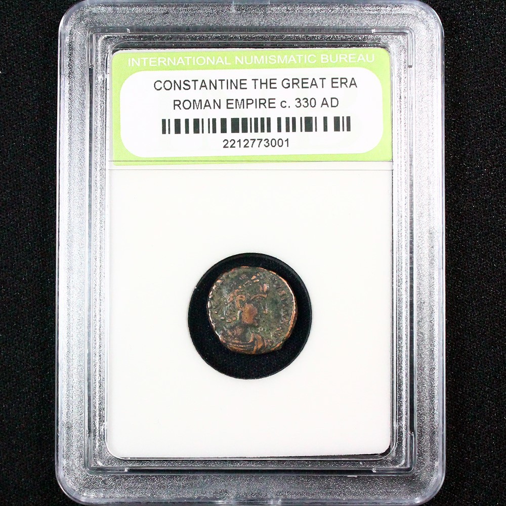 High Quality Constantine the Great Era Ancient Bronze Coin c. 330 AD