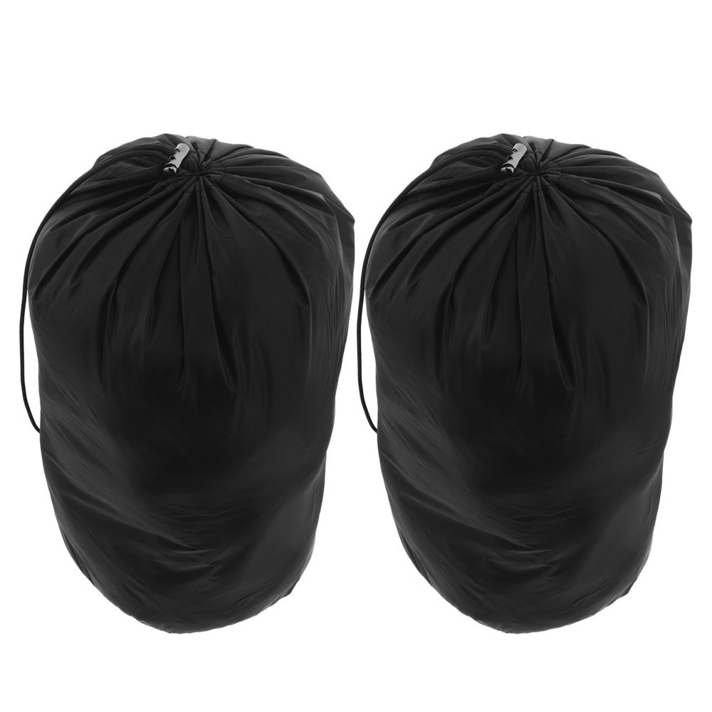 down Jacket Travel Pouch Portable Drawstring Storage Sack Nylon Bag