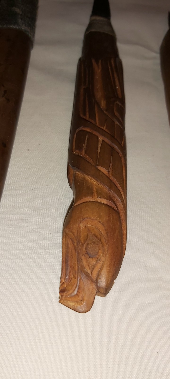 Northwest Coast, old carving tools (rare). 19th / early 20th c.