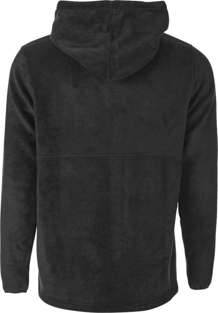 Fly Half Zip Pullover Hoodie Black Fits Xl