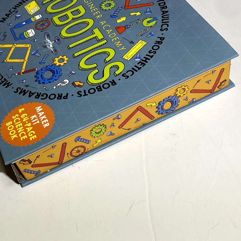 Engineer Academy ROBOTICS Maker Kit and 64-Page Science Book Pre-owned Unused