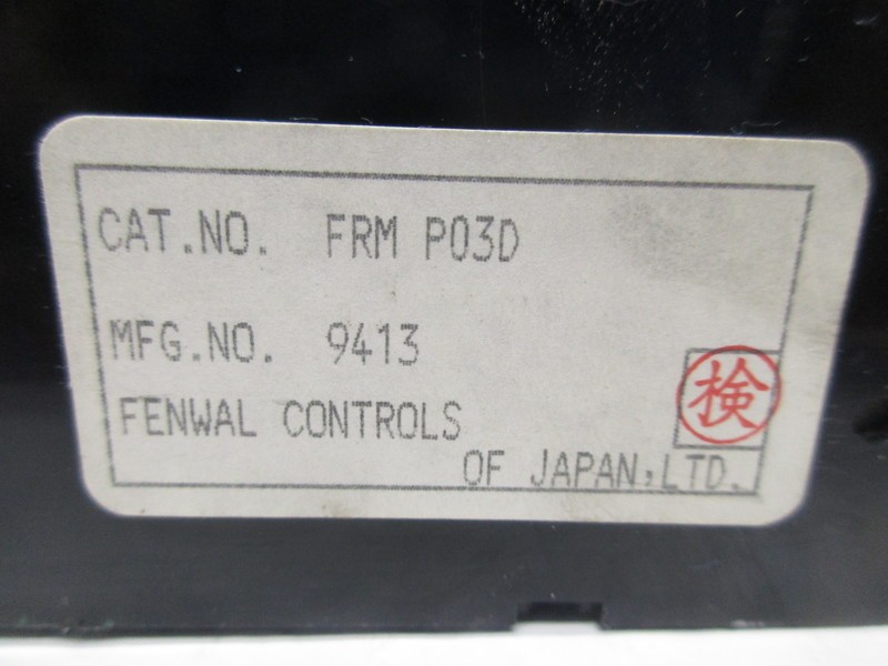 FENWAL CONTROLS FRM-P03D TEMPERATURE CONTROLLER NSNP