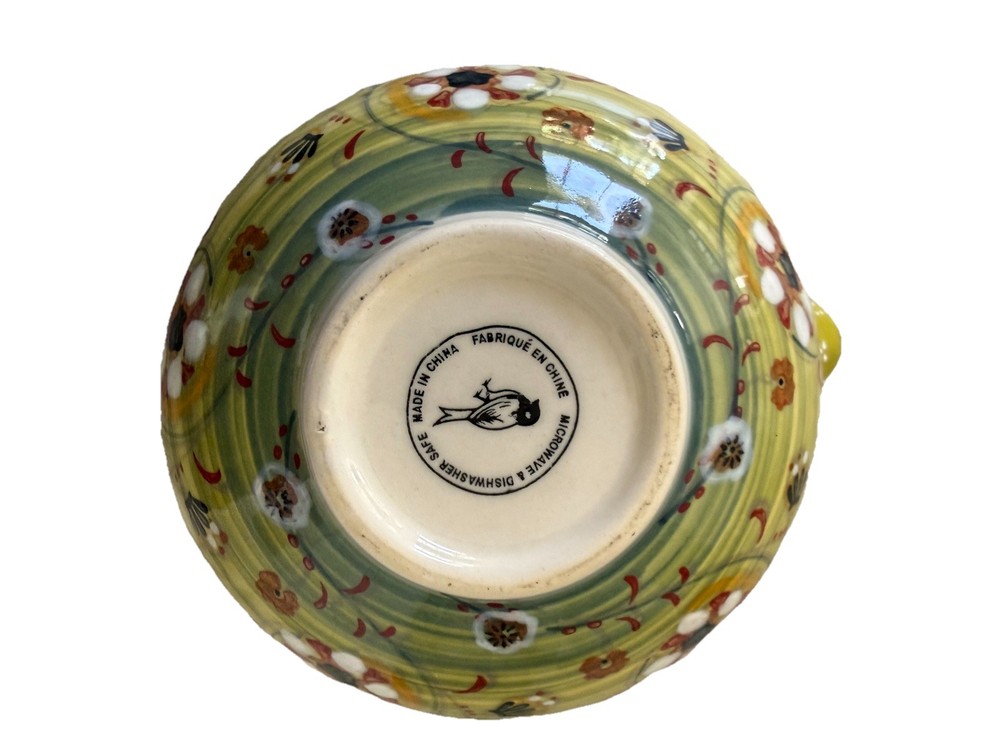Anthropologie 4 pc Homegrown Izmir Ceramic Nesting Stackable Measuring Cups