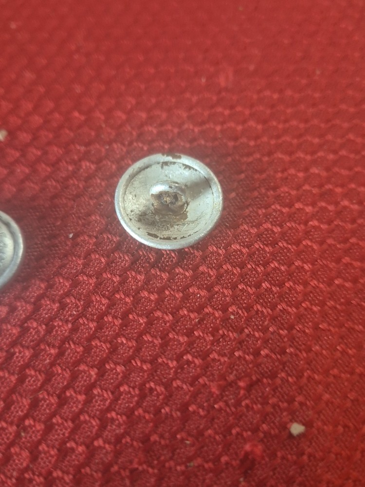 2 WWII German Uniform Buttons