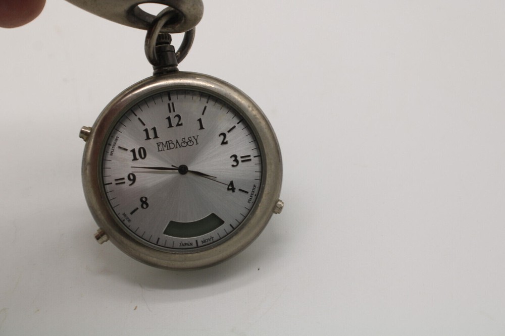 Embassy Pocket Watch With Eagle Design