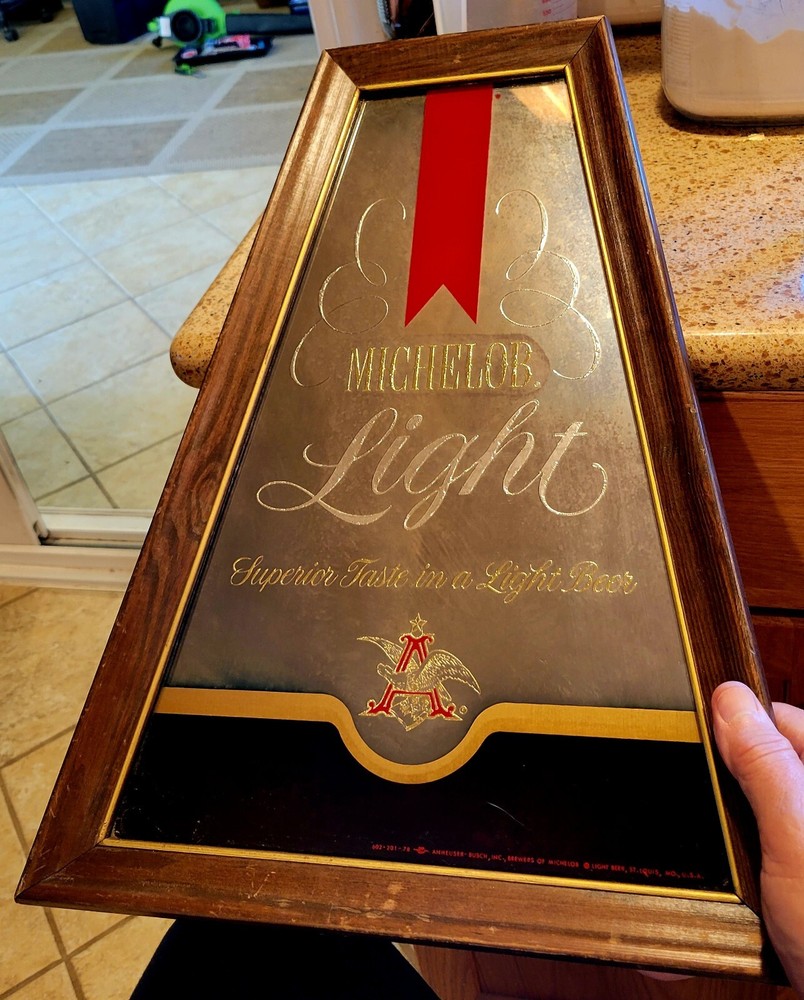 Michelob Light Mirror