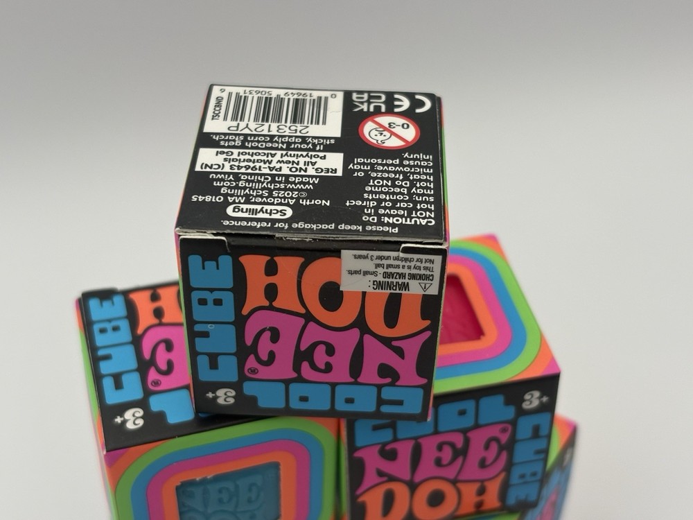Cool Cube Needoh Mini Cube Stress Reliever Squishy - Random Color