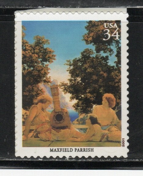 3502B * MAXFIELD PARRISH ~ ILLUSTRATORS * U.S. POSTAGE Stamp MNH