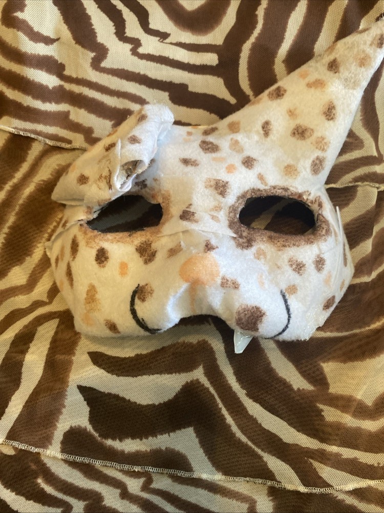 polkadot bunny Therian Mask 🐇🐰￼