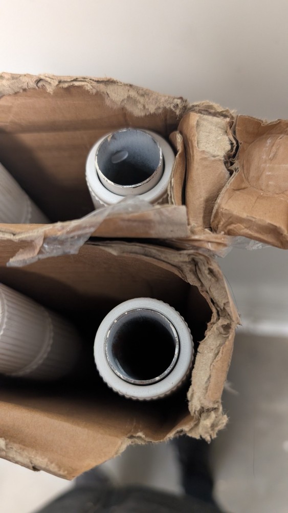 4PK -Clinton Electronics CE-CP412W-2PK 12' Telescoping Ceiling Mount Camera Pole