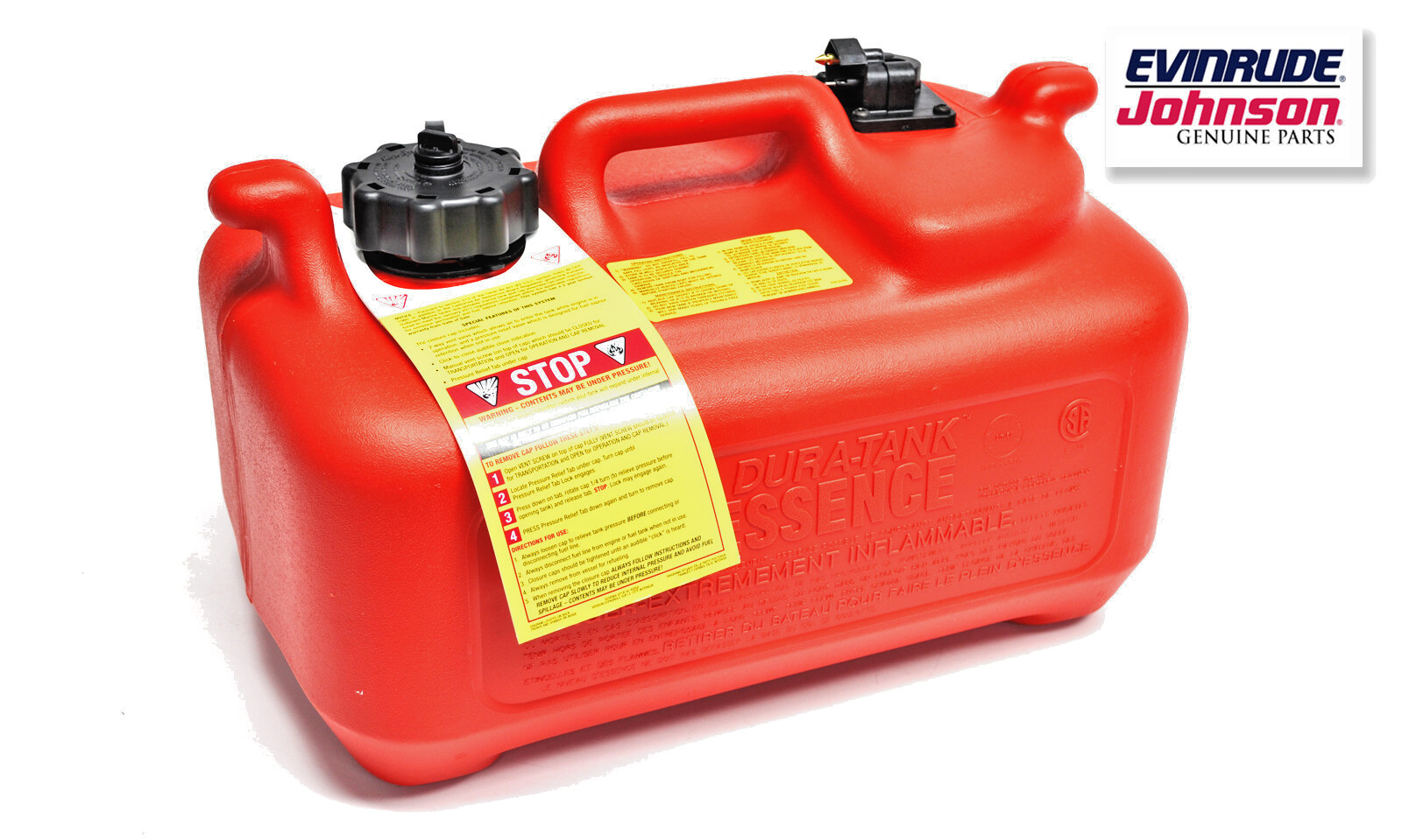 OEM OMC Johnson Evinrude Portable 6 Gallon Fuel Tank (Dura Tank) 5008623