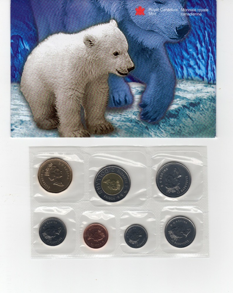 2000 "Knowledge " Canadian uncirculated set