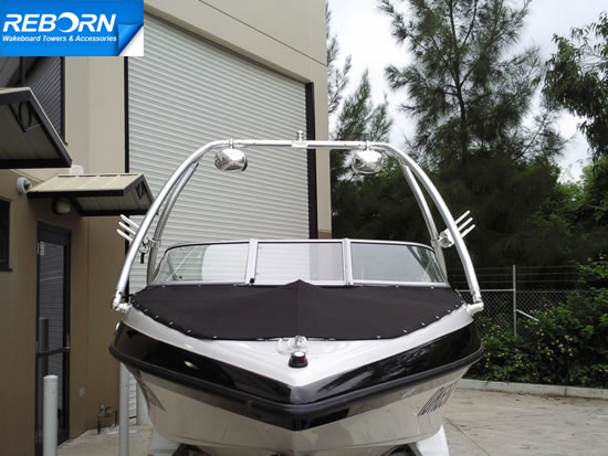 Promotion! Reborn Elevate Wakeboard Tower + 1 Pro Quick Release Wakeboard Rack