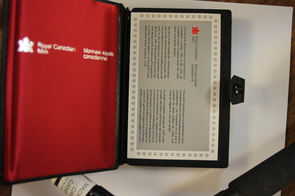 1985 Canada Double Dollar Proof Coin Set (NUM5581)